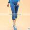Women 2 Colors Cropped Trousers,female Tight Sport Pants,comfortable Fitness Pants, WA02