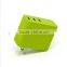 3.4Amps Three USB Travel charger Designed for iphone, ipad, samsung and tablet