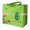 75g Green Custom Non Woven Promotional Bag With Logo