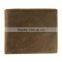 High Quality Men's Genuine Leather multi-function Zipper Wallet ID or bank Card Case Purse
