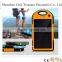 Outdoor activity charger solar power bank charger