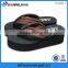 customer logo customized logo popular ladies wedge flip flops