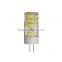 China Manufacturer SMD2835 g4 led bulb 6w 500lm ceramic led G4 lamp 3000k/4000k/6000k