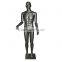 customized clothes store design naked man mannequin