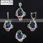 Sterling Silver Latest Designs Emerald Ring Wholesale China Factory TZ-0229