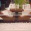 Modern garden stair railing with railing balls on sale