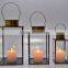 Glass Lanterns S/2 for Pillar Candles IHA026