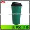 16oz reusable double wall plastic cup microwave safe