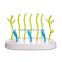 Friendly and convenient anti bacterial sprout drying shelf for baby feeding bottle bpa free