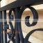 China Wholesaler powder coated garden edge short used wrought iron fencing