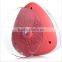 Portable Mini Water Resistant Triangle Bluetooth Speaker With Stereo Bathroom Music Player (Suction Cup)