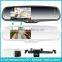 bluetooth handsfree rearview mirror with gps navigation system with car camera as body parts