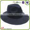 Wide Brim Flat Top Black Wool Felt Cheap Fedora Hat Rack For Men