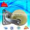 6 inch rubber caster wheel made in China on alibaba