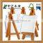 Delicate high quality strong foldable customized artistic drawing portable wooden easel stand