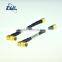 Free Sample 75 ohm Cable Custom Pigtail N Male Cable , RF Custom Cable Assemblies