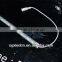 led rigid strip 72pcs/m 0.5m/pc 5050smd white rigid bar IP20 non-waterproof with clear PC cover rigid bar led strip