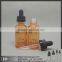 30ml Glass Dropper Bottles With Dark Childproof Cap Bottle for Eliquid,ejuice