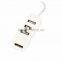 Small Mini Short Cable 4 Ports USB 2.0 USB Hub Type B