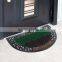 Half Moon injection PVC Door Mat antiSlip floor mat