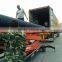 Black PE DWC drain pipe waste water drainage pipe 4kn 8kn