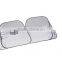 Collapsible car sunshade