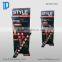 Custom advertising supermarket poster display stand