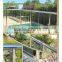 Cheap Glass floor Mounted Balcony Railing Design made in China