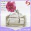 Cube 120ml280ml clear glass bottle aroma reed diffuser glass bottle with cork