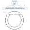 70W LED High Bay Area / Factory Light 220VAC New Practical / Cooling Design DOHA Series