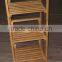 hot selling bamboo book flower shelf rack