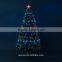 HomCom 4' Artificial Holiday Decoration Light Up Christmas Tree - Green