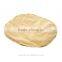 Pawhut 24" Brown/Light Yellow Oval Rattan Wicker Elevated Cat Bed