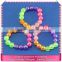 Small beads acrylic bracelet, low price children bracelet