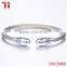 2016Equisite bracelet with zircon, 316L stainless steel bracelet, jewelry black charm bracelet