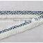 Newest design polyester 2 cm width ethnic woven webbing with fringe