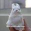 faux white rabbit make fur life size animal replica easter bunny