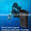 Waterproof electronic phone power bank with LED light