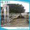 aluminum truss with rigging system for lightiing and speakers