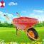 heavy duty wheel barrow WB6408,red color