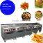 Automatic double basket snack deep fryer Hot Sale Best Price Barbecue Hot Lava Stone Grill