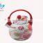 2.2L High Quality Enamel Kettle With Plastic Handle Beautiful Decor