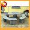 Garden custom cut marble square table top for park furniture