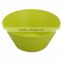 Anhui customized deep green bamboo fibre tableware bowls, bamboo fibre dishes bowls for rice, bowls for salad making