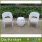 outdoor small table with chair/synthetic outdoor furniture