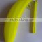 yellow color banana shape silicone pencil bag