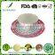 Colorful Decal design Good Capacity Bamboo fiber Dinner Set
