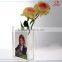 Acrylic clear plastic vase & acrylic transparent flower vase
