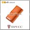 Emboss Logo Genuine Leather Ladies Wallets and Purses