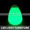 promotional battery operated plastic LED color flashing table lantern
